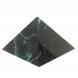 Пирамида 12х12х8 см камень змеевик 124680