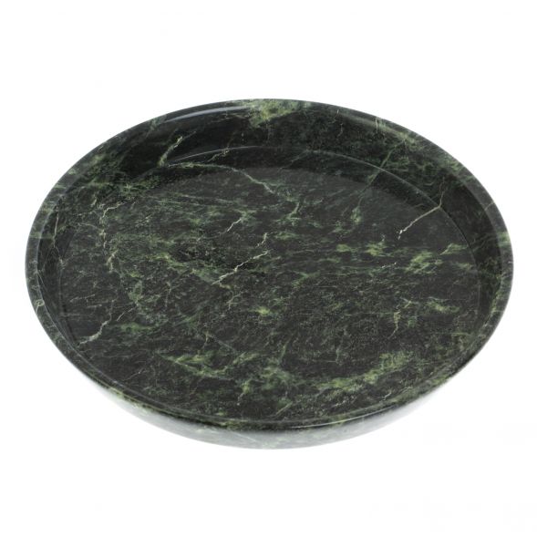 Поднос из шабровского змеевика 27,5х27,5х3 см 128452