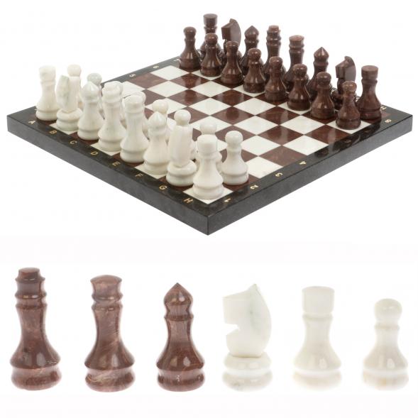 Шахматы &amp;quot; Традиционные&amp;quot; доска 40х40 см мрамор, лемезит 129936