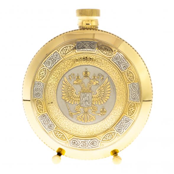 Фляжка &amp;quot;Герб России&amp;quot; Златоуст 122299