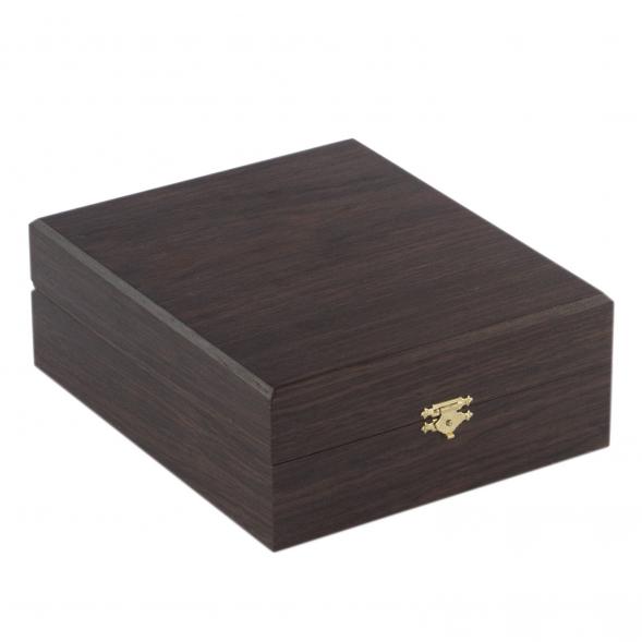 Лупа на подставке из малахита в подарочной коробке 121013