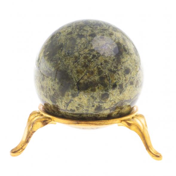 Шар из светлого змеевика 4,5 см 124388