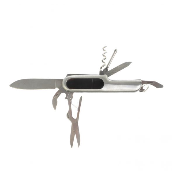 Нож мультитул складной 7 в 1 с камнем агат 128053