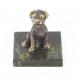 Статуэтка &amp;quot;Собачка средняя №6&amp;quot; из бронзы и змеевика 118759
