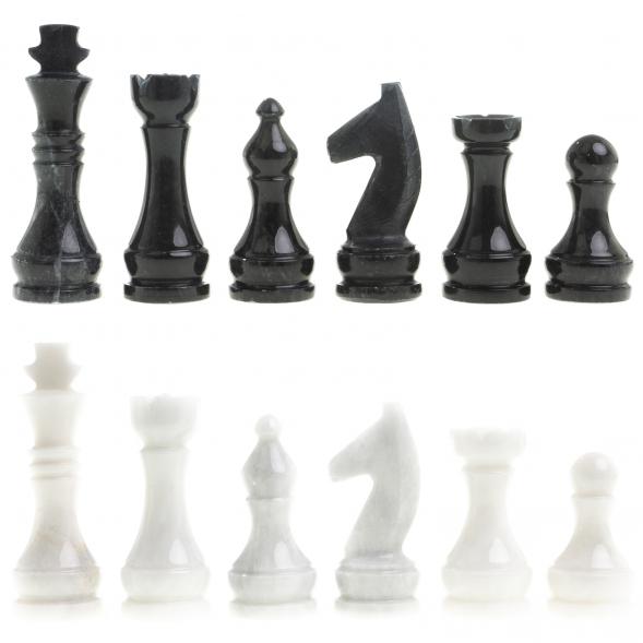 Шахматы &amp;quot;Классические&amp;quot; доска 38х38 см камень мрамор 123538