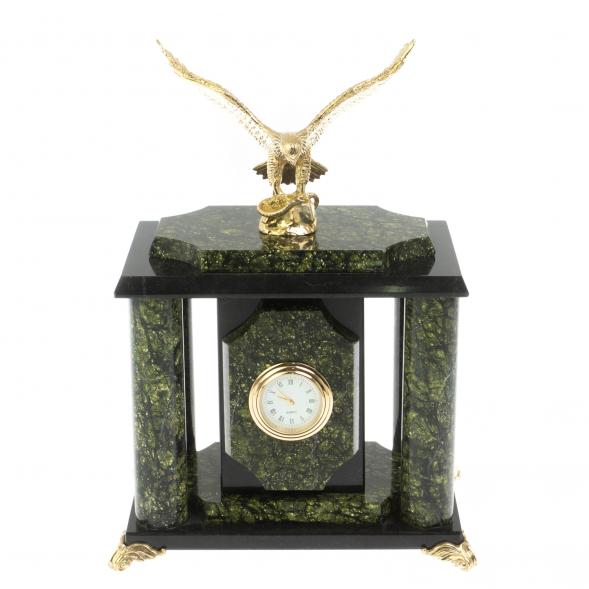 Часы &amp;quot;Орёл&amp;quot; из баженовского змеевика 126501