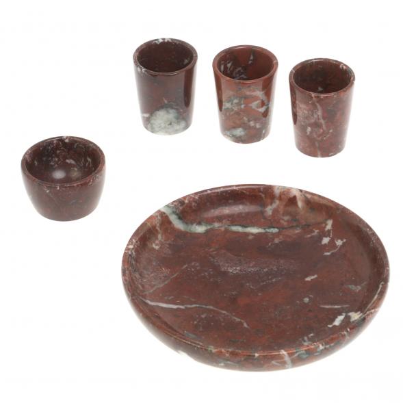 Водочный набор из камня креноид 126959