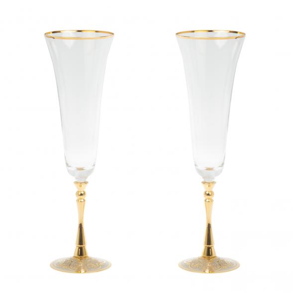 Набор бокалов для шампанского &amp;quot;Игристое&amp;quot; Златоуст 127034