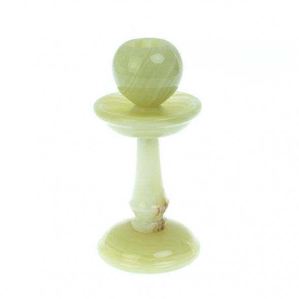 Подсвечник из оникса 7х7х16,5 см (3х6) 128824