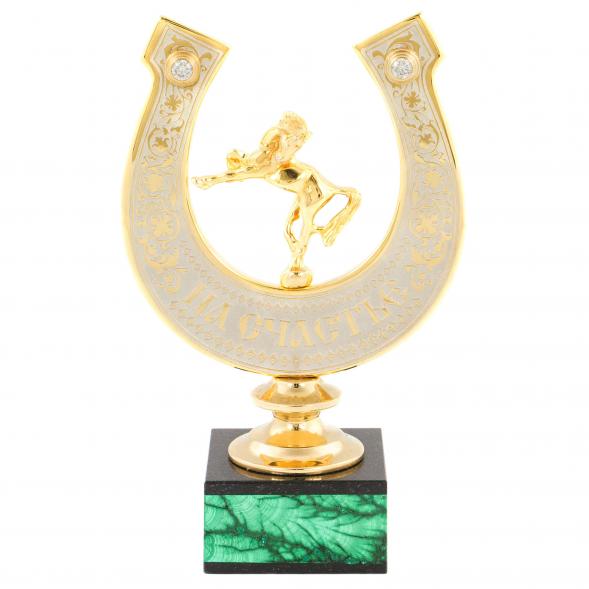 Подкова из малахита &amp;quot;На счастье&amp;quot; 120171