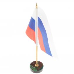 Флагшток из малахита 4,5х4,5х26 см