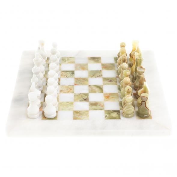 Шахматы &amp;quot;Битва&amp;quot; доска 25х25 см оникс мрамор 123539