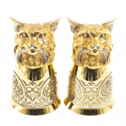 Стопки перевертыши &amp;quot;Рысь&amp;quot; 70 мл 2 шт Златоуст