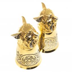 Стопки перевертыши &amp;quot;Рысь&amp;quot; 70 мл 2 шт Златоуст