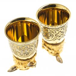 Стопки перевертыши &amp;quot;Рысь&amp;quot; 70 мл 2 шт Златоуст