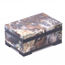 Шкатулка из агата 10х6х4,3 см