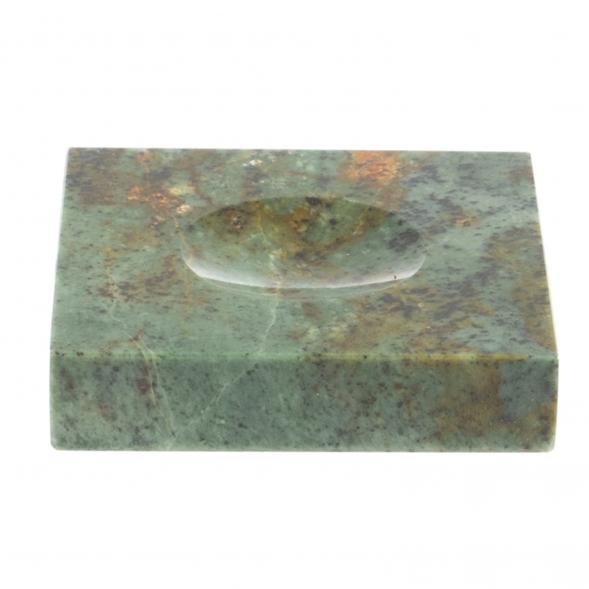 Подставка под шар из офиокальцита 7х7х1,5 см 124933