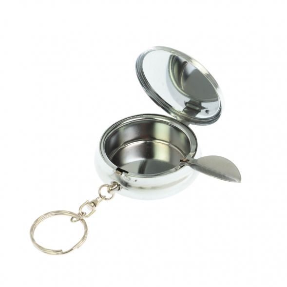 Пепельница карманная камень флюорит 5х5,5х2 см 129046