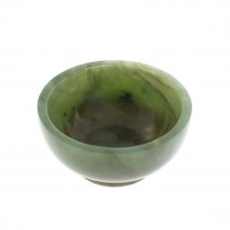 Чашка очоко для саке из нефрита 5,5х5,5х3 см